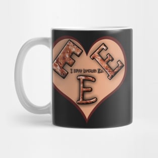 I Love Brown Es I Love Brownies Mug